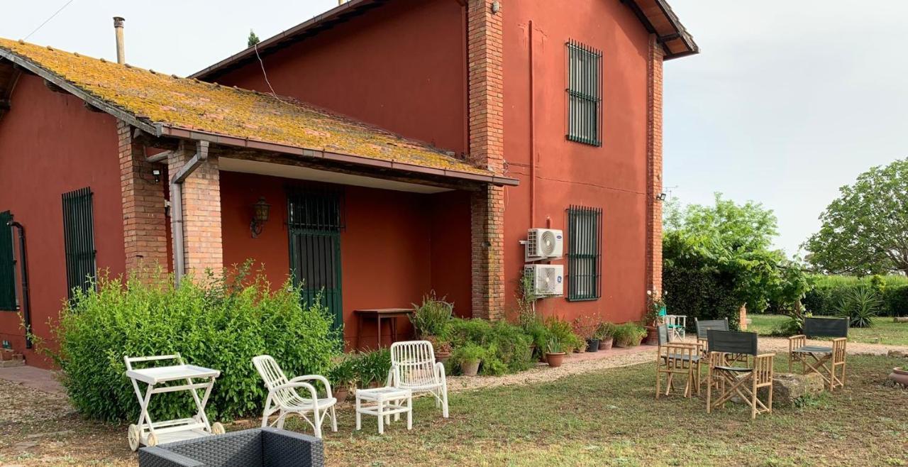 Villa Casale Degli Ulivi Maccarese Le Cerquete Exterior foto